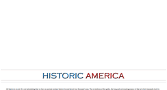 Desktop Screenshot of historicamerica.net