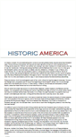 Mobile Screenshot of historicamerica.net